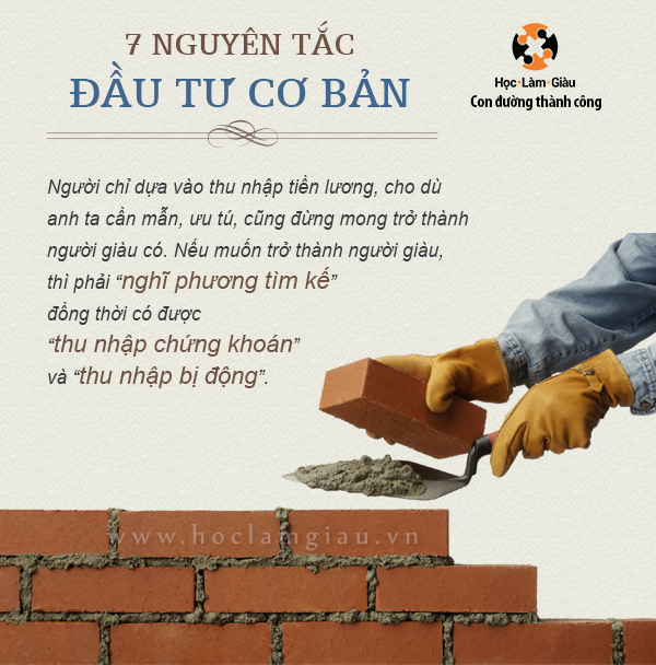 7 nguyên tắc đầu tư